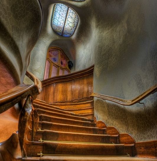 Un harén en la Pedrera de Gaudí.